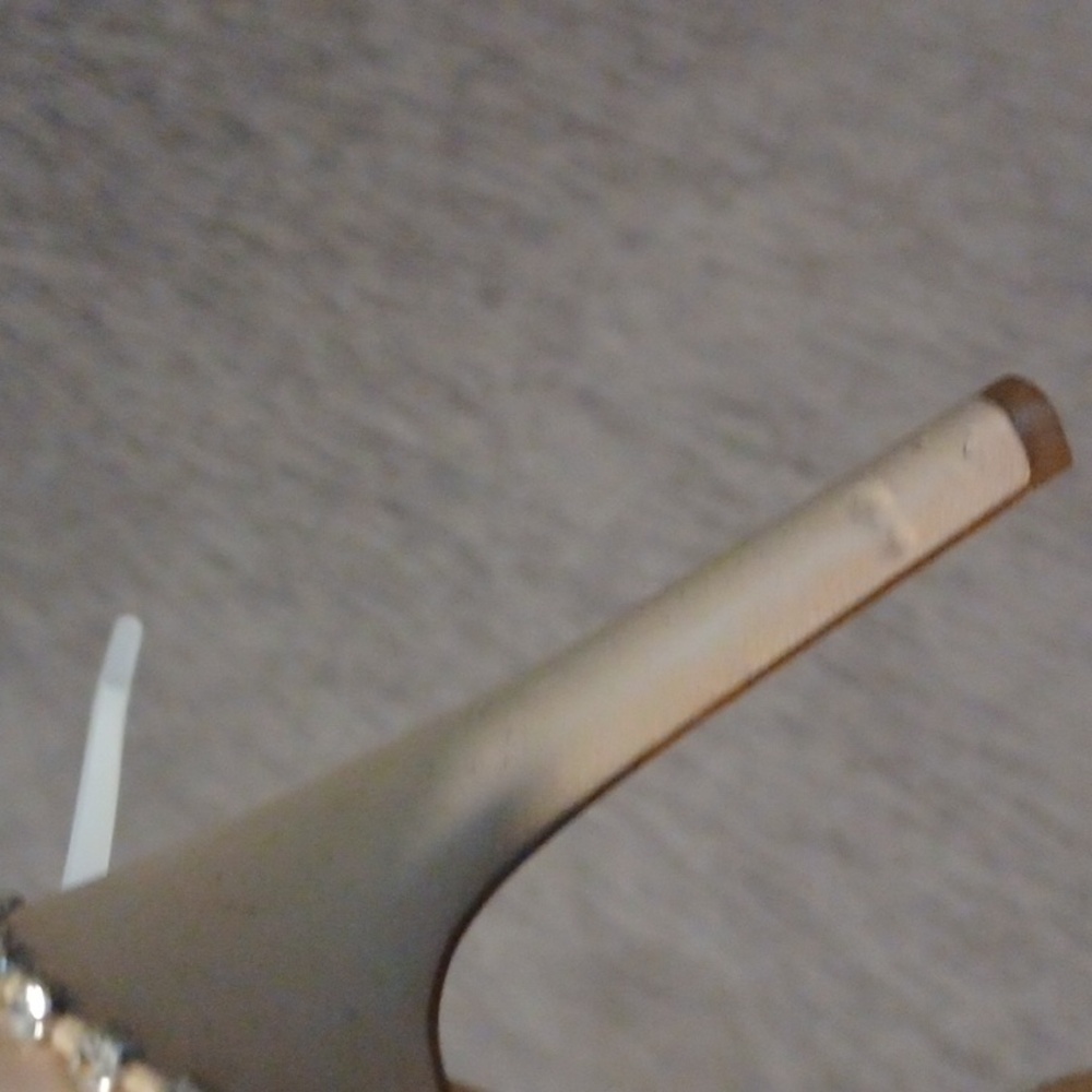 NEW Gianni Binni Clear PVC & Rhinestone Embellishments Strappy High Heels SZ 7 - Picture 12 of 13